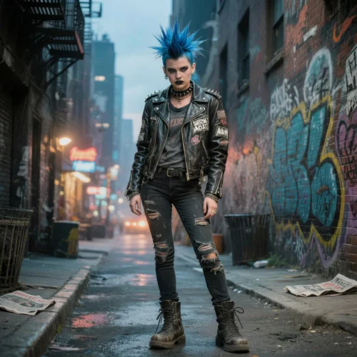 Женский стиль: Панк (Punk)